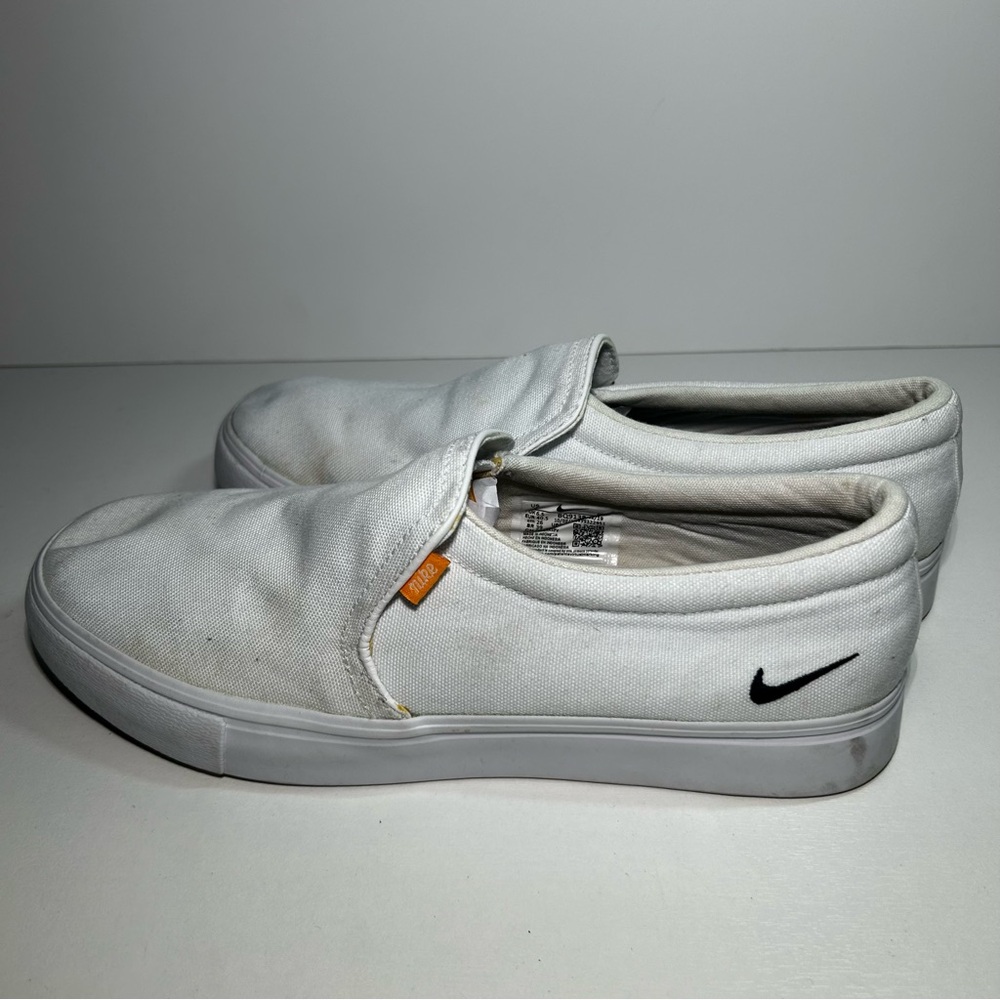 Nike Court Royale Sneaker Women's 9 White AC SLP BQ9138-100 Used - Picture 4 of 7